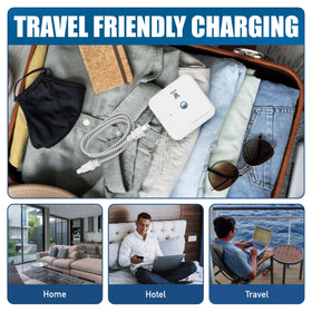 Cruise On four-port charger powers iPhone, iPad, laptop, and more.