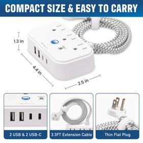 Three AC outlets ready to power devices aboard a ship.