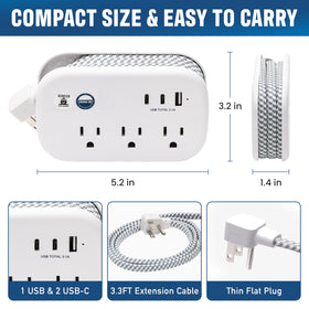 Cruise On USB-C and USB-A ports detail enabling fast device charging