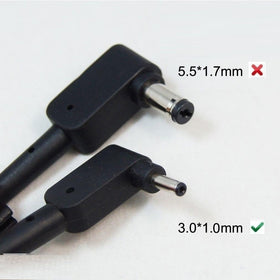 CRUMFERT 3.0x1.0mm DC plug ensures secure connections