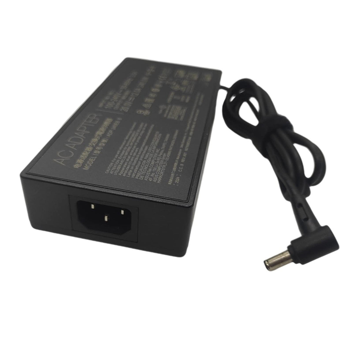 CRUMFERT adapter plugged into ASUS laptop maintaining performance