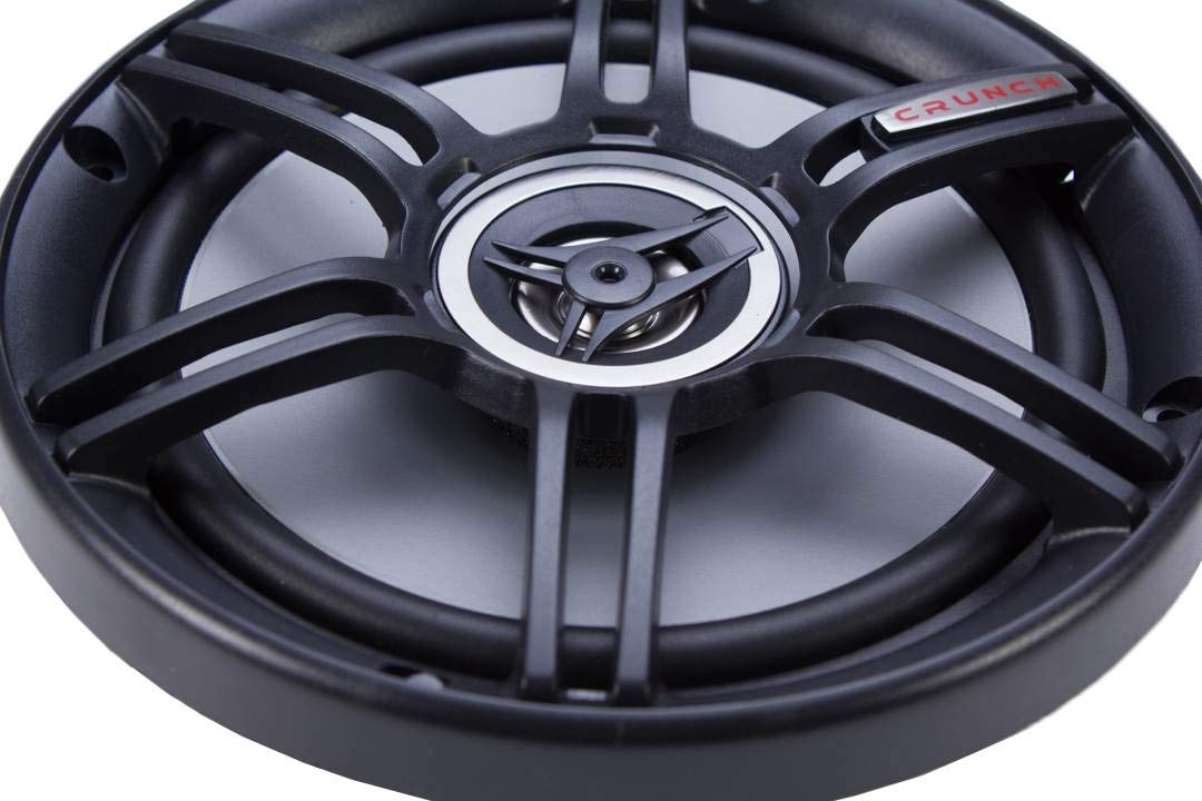 Crunch CS-65CXS cone detail delivering clear mids and durable performance