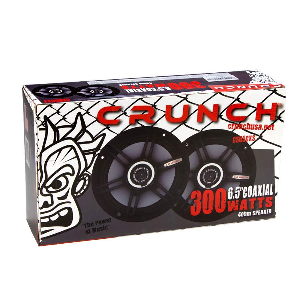 Crunch CS-65CXS installation kit for quick DIY mounting