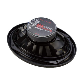 Crunch CS693 tweeter close-up highlighting Neo-Mylar dome for crisp highs