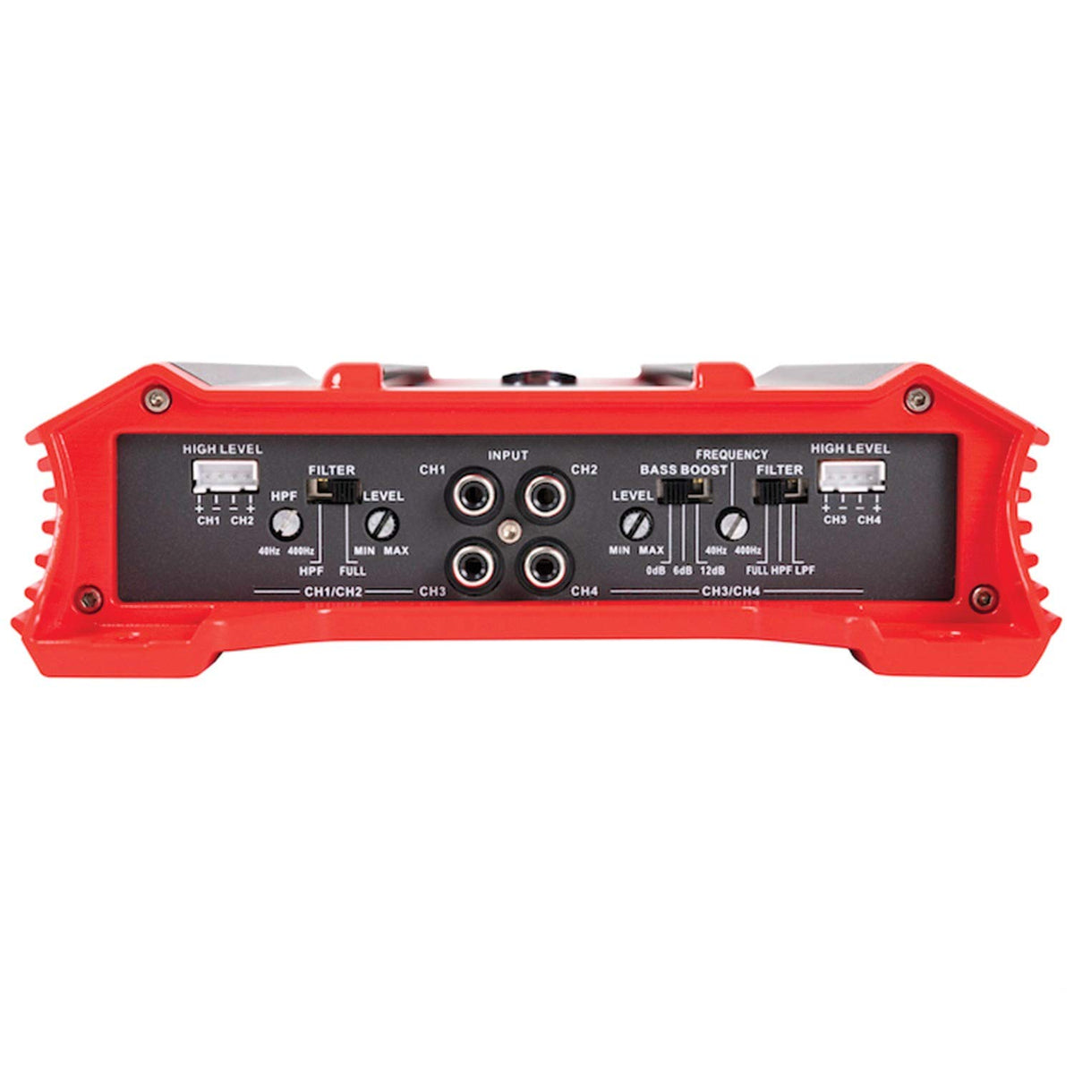 Crunch GP-2000.4 bridged mode supports mono and stereo power for subs.