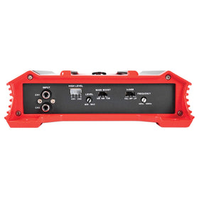 Crunch Ground Pounder GP-1000.2 installed in car trunk for amplified music on the go