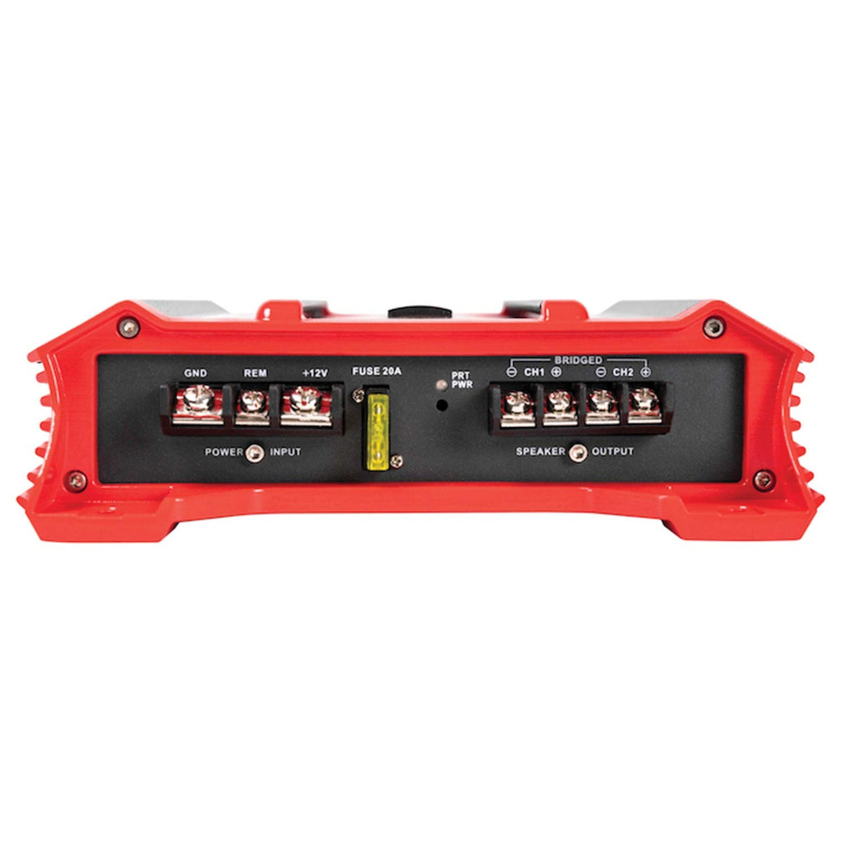 Crunch Ground Pounder GP-1000.2 side ports for efficient cooling and stability