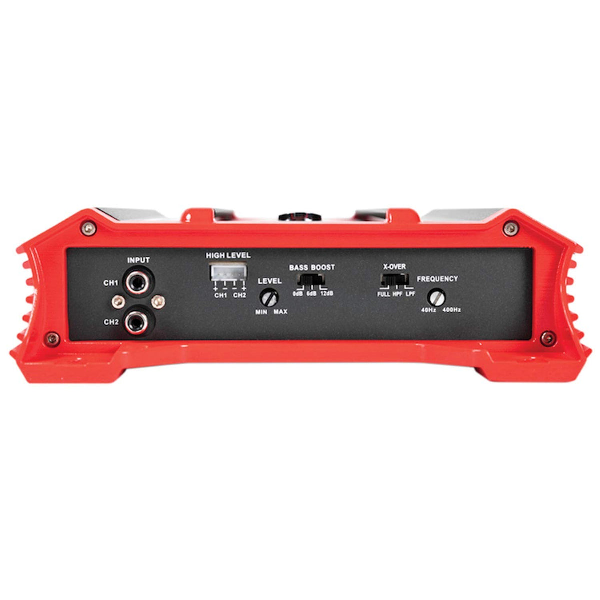 Crunch GP-1500.2 side profile highlighting compact footprint for easy installation