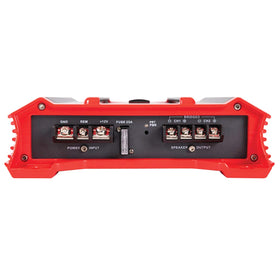 Crunch GP-1500.2 top label with performance specs for quick reference