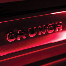 Crunch GP-1500.2 in-vehicle setup demonstrates stereo and bridged mode versatility
