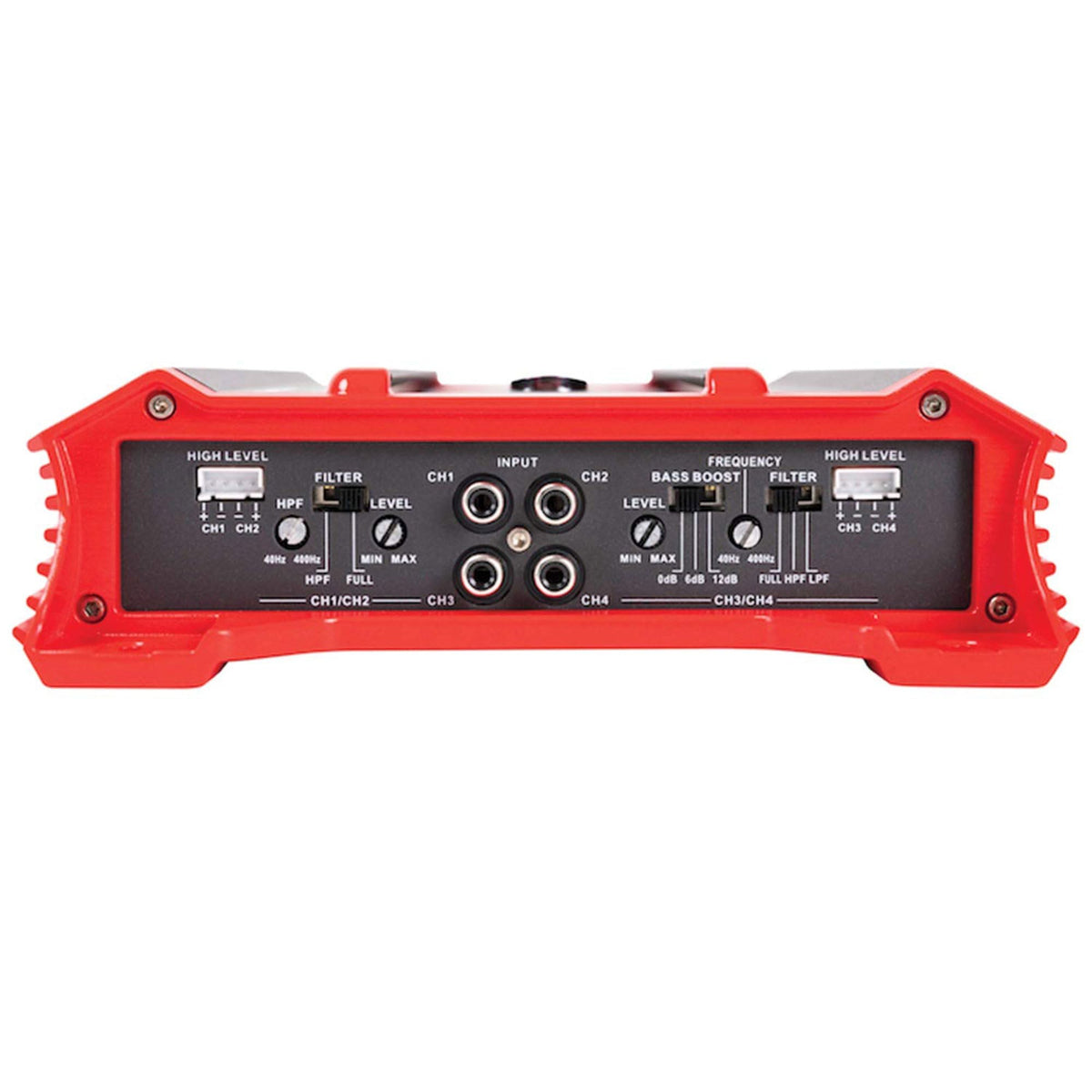 Crunch GP-1500.4 configuration setup demonstrates multiple mode options.