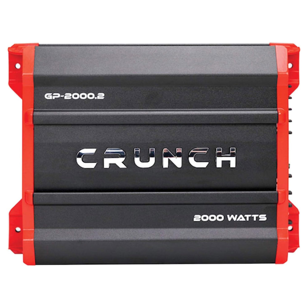 Crunch GP-2000-2 crossover control allows precise frequency tuning.