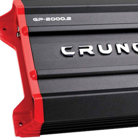 Crunch GP-2000-2 rugged build suits daily driving and weekend installs.