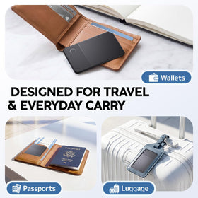 CryoSentry rechargeable wallet tracker charging ready for daily use