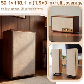 CrystalSylara soft linen texture blends with modern decor without overpowering equipment