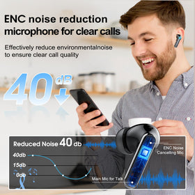 Csasan earbuds 13mm driver delivers deep bass and crisp highs
