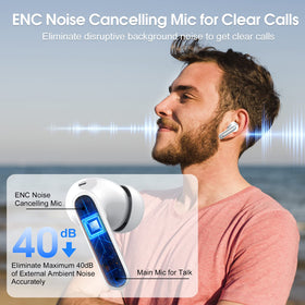 Csasan ENC mics highlighted for crystal-clear calls in noisy environments.