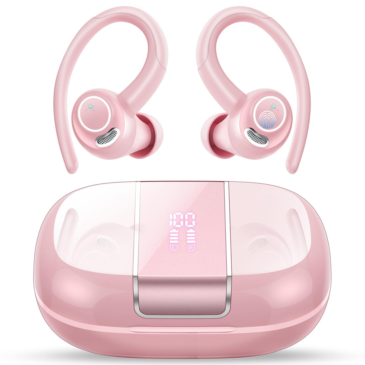 Csasan front packaging in rose showing overall product and features, clear buying benefit