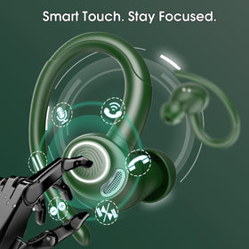 Csasan earbuds resisting sweat to show IPX7 durability