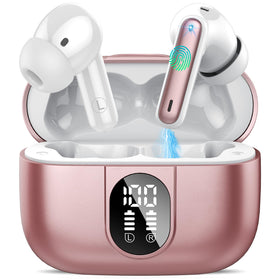 Csasan wireless earbuds charging case with LED indicators for easy battery tracking