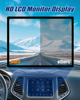 Cspautokit anti-glare coating close-up improves daytime visibility.