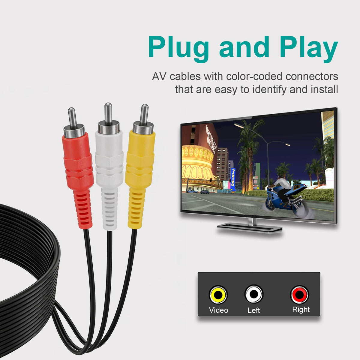 CSTESVN durable, reinforced cable design built for daily use