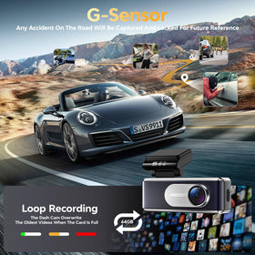 Csyibeielec accessories and included 64GB card for immediate recording