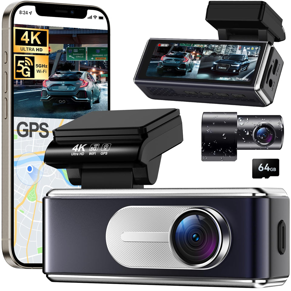 Csyibeielec front unit showing dual-lens and clear 4K capture benefit