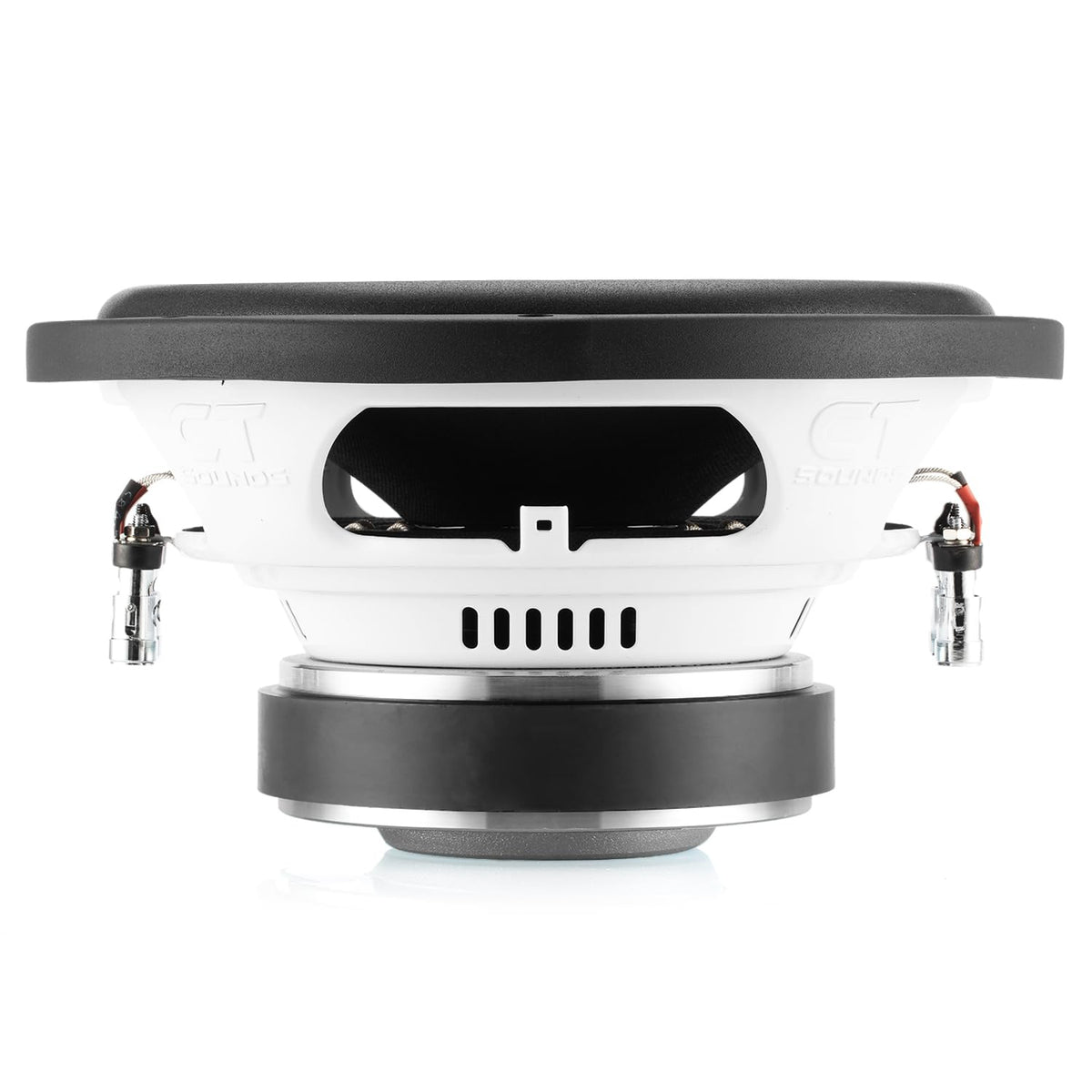 CT Sounds Bio 10-inch dimensions show mounting depth and cutout