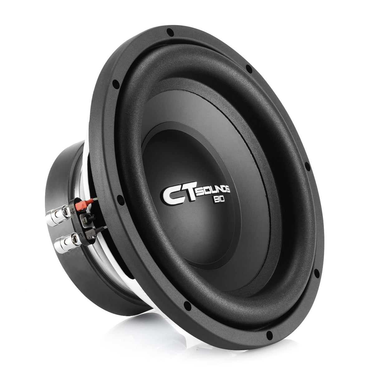 CT Sounds Bio 10-inch subwoofer front view showing deep bass potential