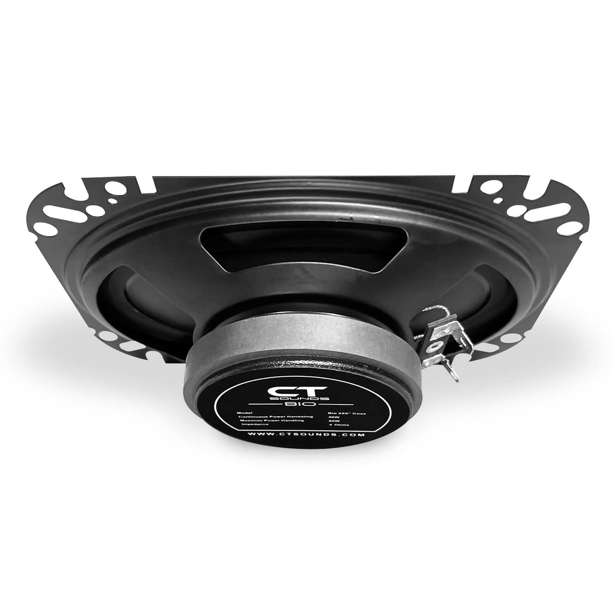 CT Sounds polypropylene woofer texture close-up for stable mids and controlled bass