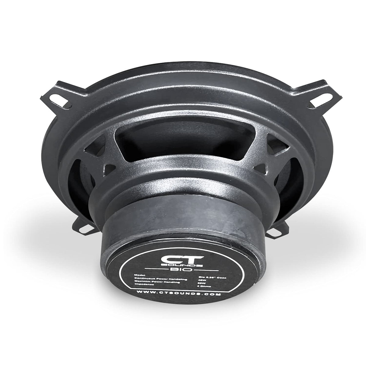 CT Sounds speakers installed in car door illustrating improved in-car audio