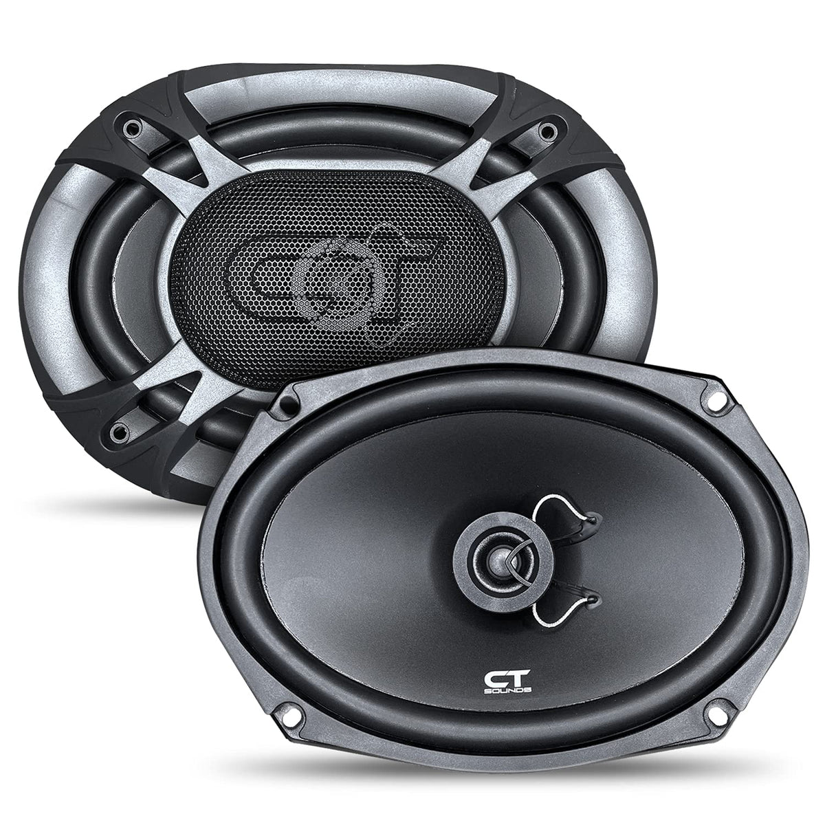 CT Sounds BIO-6X9-COX front view, balanced mids for clear car audio