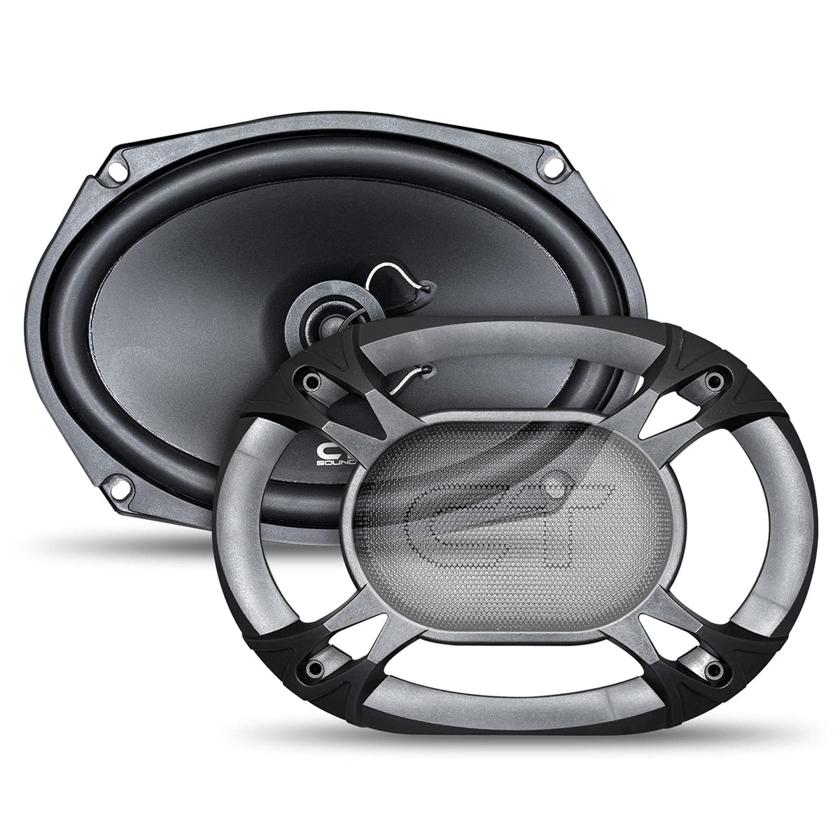 CT Sounds BIO-6X9-COX silk dome tweeter detail for smooth highs