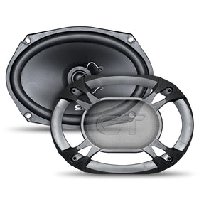 CT Sounds BIO-6X9-COX silk dome tweeter detail for smooth highs
