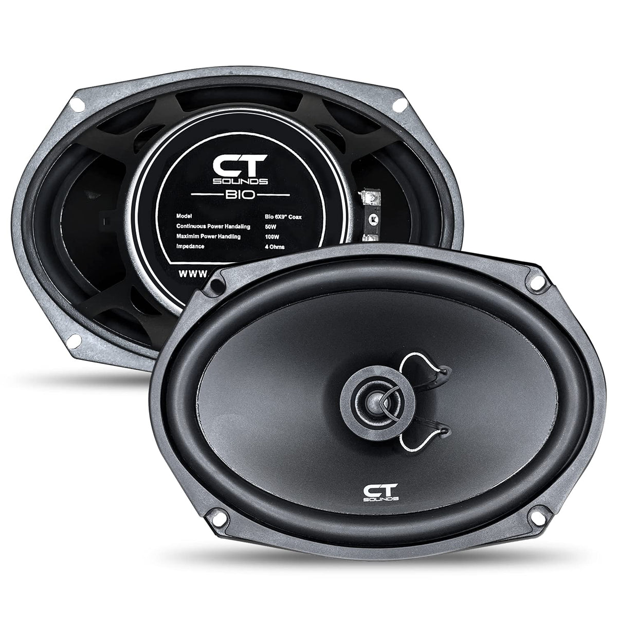 CT Sounds BIO-6X9-COX polypropylene woofer detail for solid bass