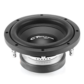 CT Sounds Bio 8in subwoofer copper voice coil detail for efficient signal handling