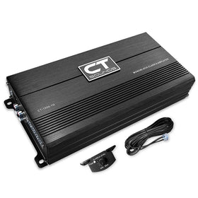 CT Sounds CT-1000.1D front view showing compact size for easy placement