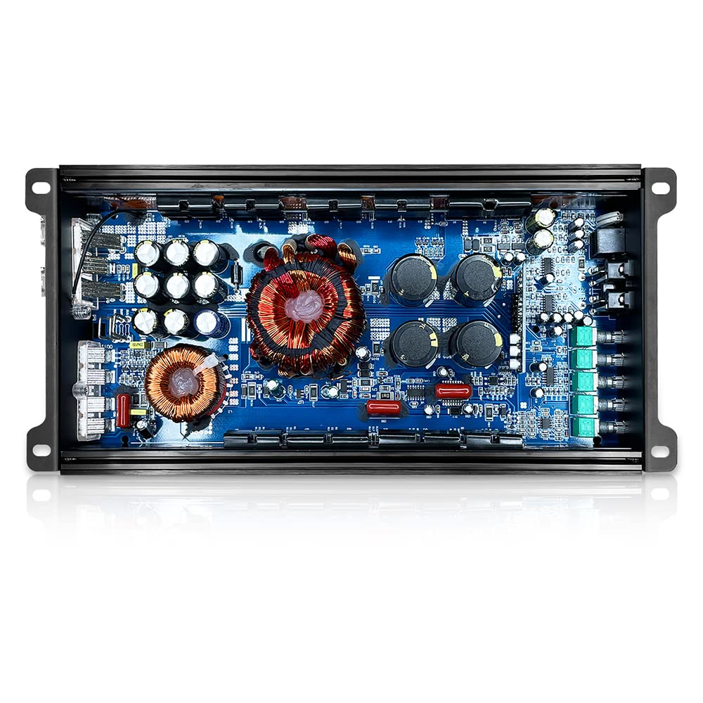 CT Sounds CT-1000.1D protection circuitry guards against voltage and temperature issues