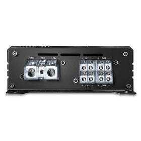 CT Sounds CT-150.4D heat sink keeps temperatures low during long drives