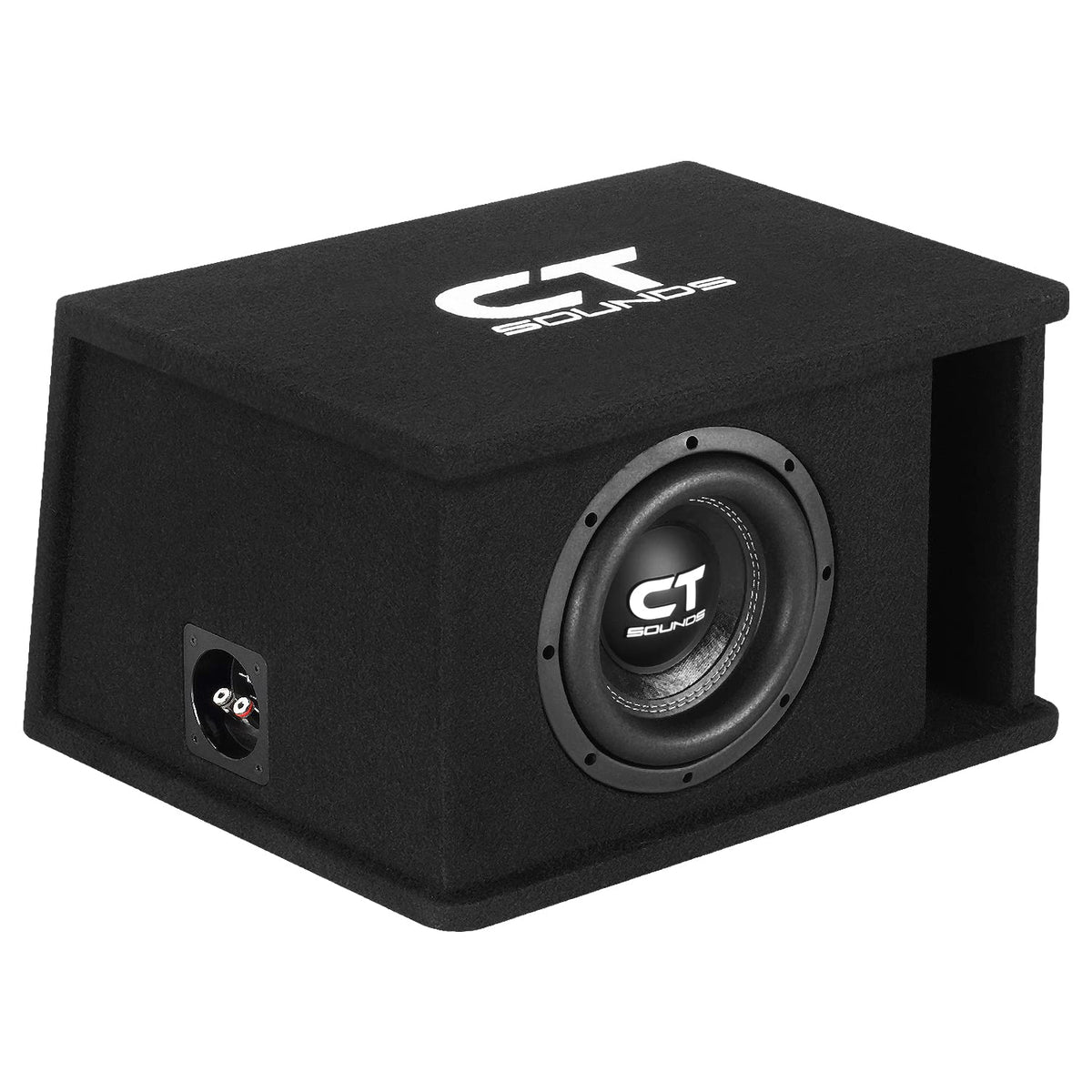 CT Sounds CT-400.1D monoblock amplifier delivering compact, clean power