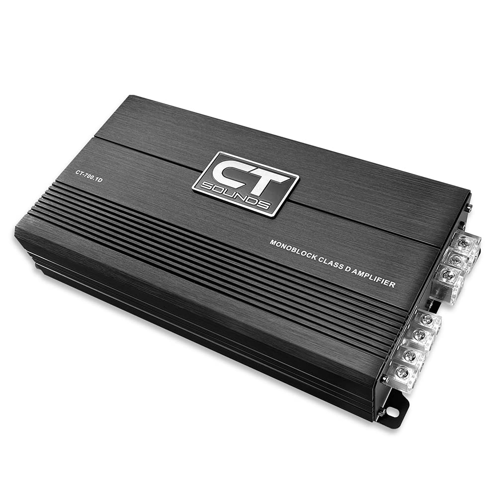 CT Sounds CT-700 heat dissipation keeps the amplifier cool during long sessions