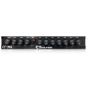CT Sounds CT-7EQ installed in a car dash demonstrating clean integration