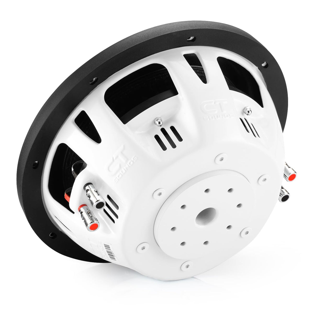 CT Sounds Hydro 10" terminals and dual 4‑ohm voice coils for flexible wiring options