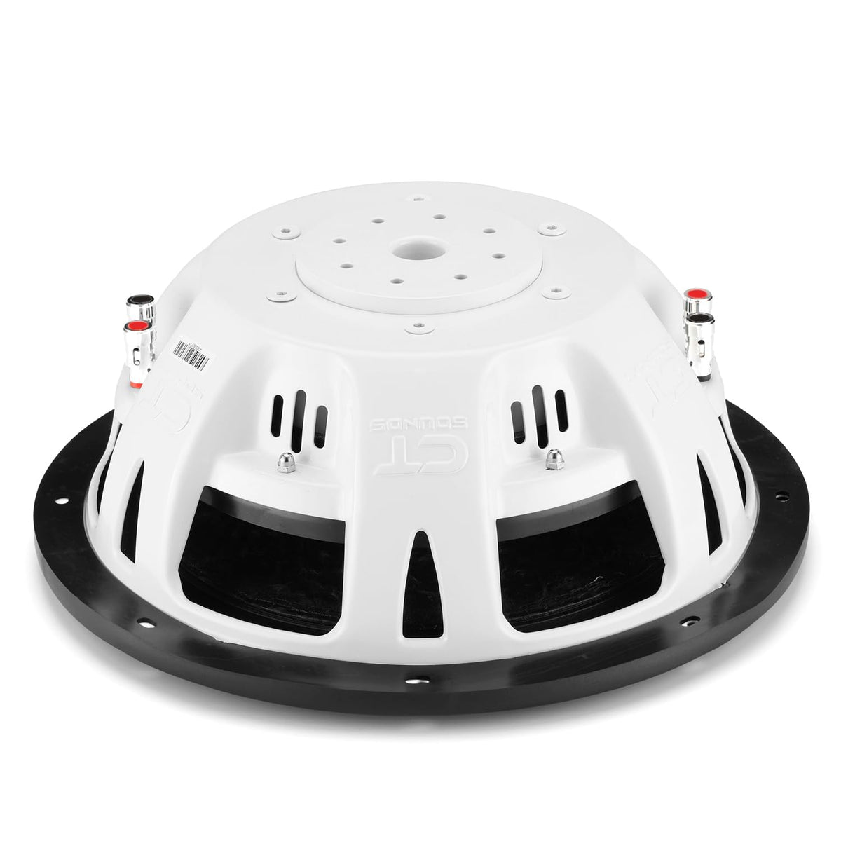 CT Sounds Hydro 12-inch subwoofer rear terminals for easy wiring