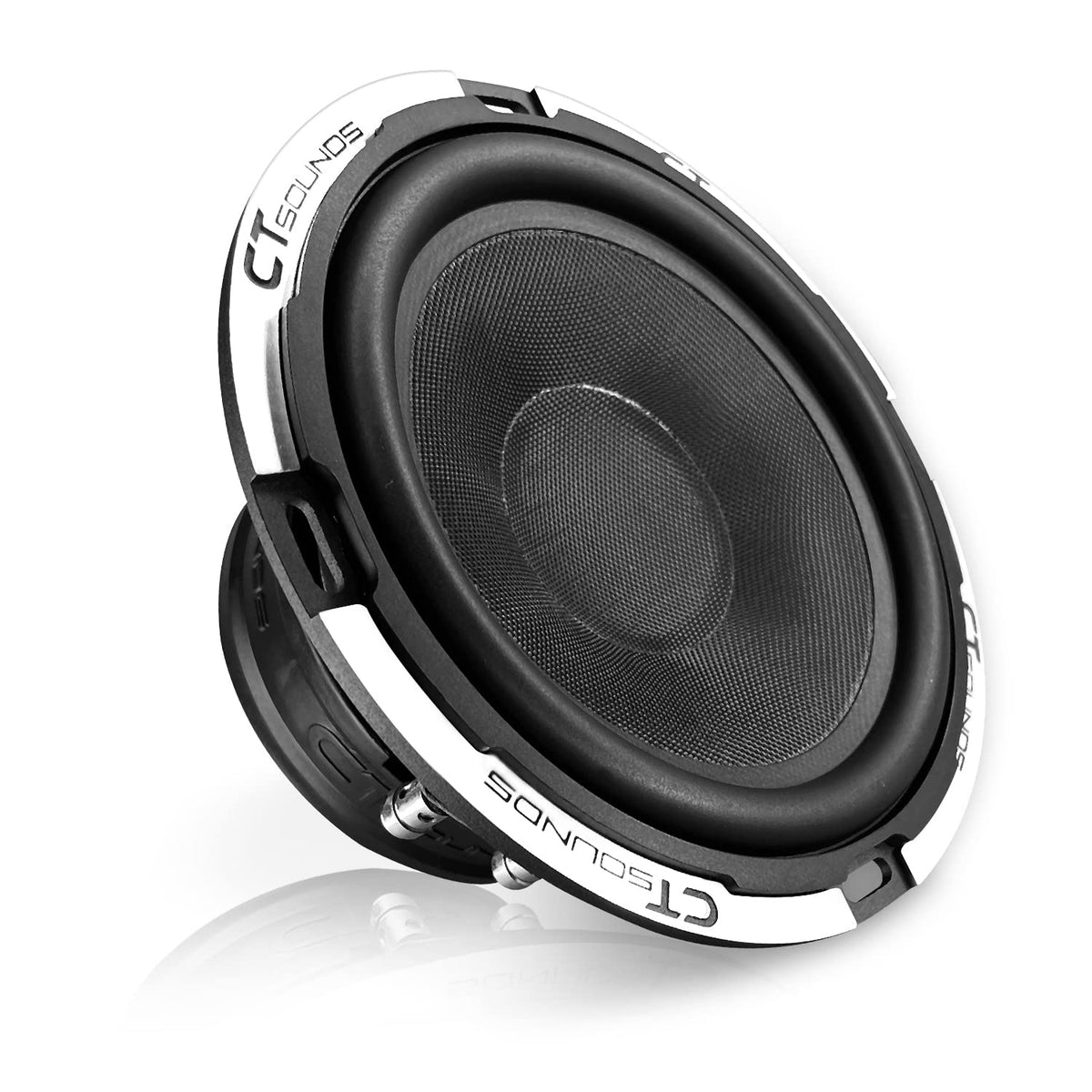 CT Sounds Meso 25mm silk-dome tweeters for crisp high frequencies.
