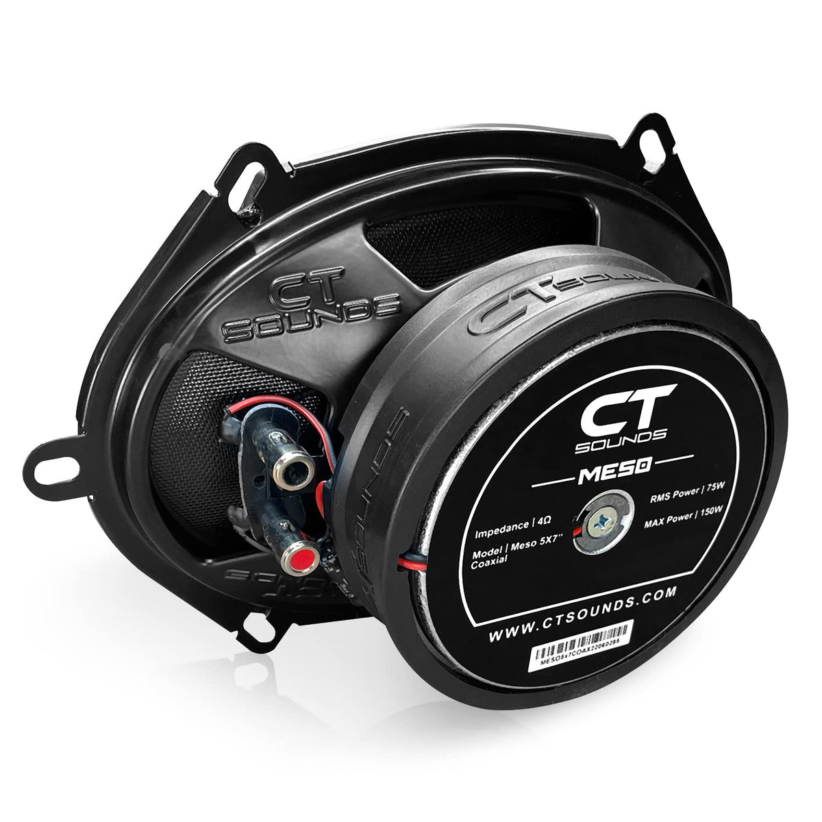CT Sounds Meso 5x7 CCAW voice coil showcases efficient power handling