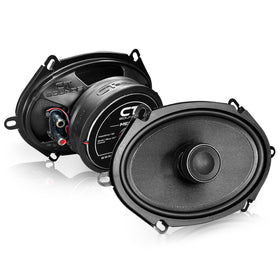 CT Sounds Meso 5x7 front view of rugged coaxial speaker for car audio