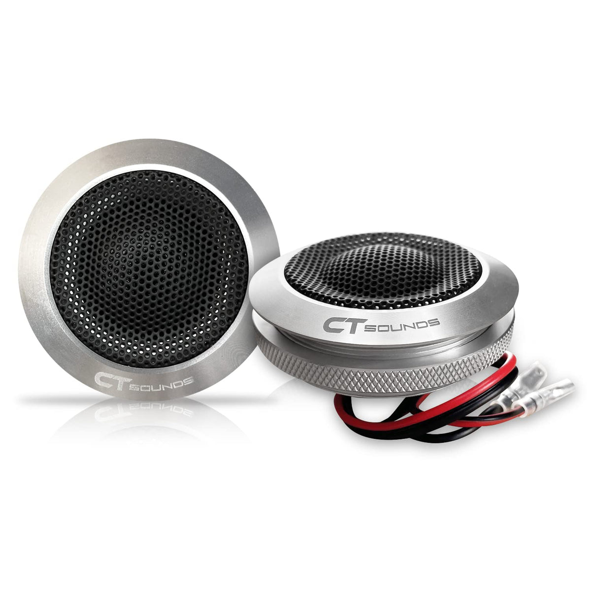 CT Sounds Meso brushed aluminum bracket adds premium look.