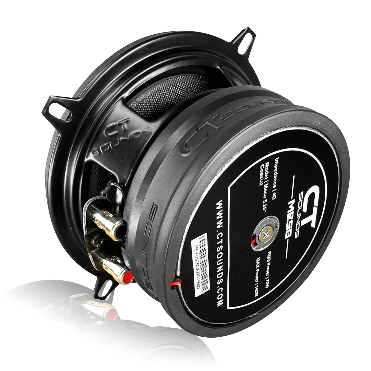 CT Sounds Meso CCAW voice coil boosts efficiency and clarity.